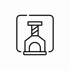 cat house icon sign vector