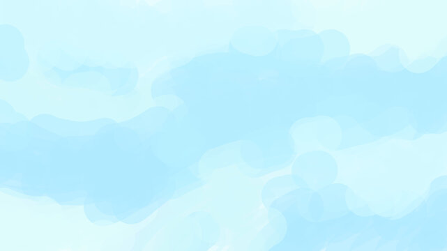 Blue sky nature landscape. Tranquil air sunny weather holiday summer poster. Abstract atmosphere sky background vector illustration