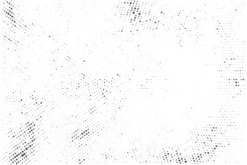 Black and white grunge halftone pattern texture background
