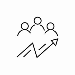 teamwork management icon sign vector