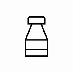 water bottle icon sign vector