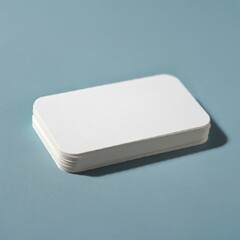 Blank Business Card stationery identity Mockup