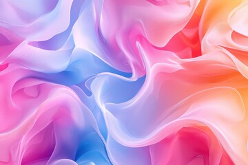 Obraz premium Abstract gradient featuring soft, flowing colors that blend seamlessly