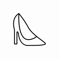 high heels icon sign vector