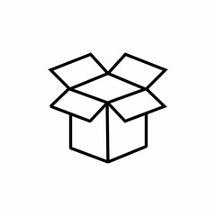 open box icon sign vector