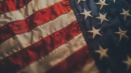 American Flag Detail