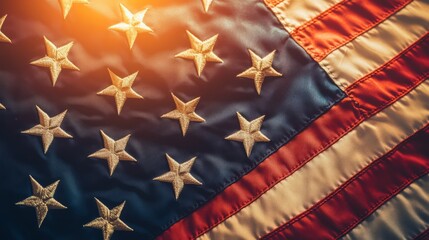 American Flag Detail