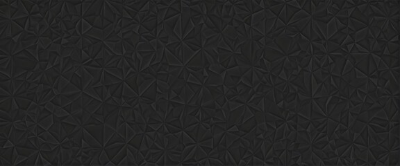black background banner, illustration