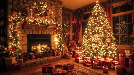 Christmas holiday background