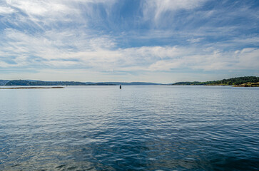 View of the Oslofjord in southeastern Norway
