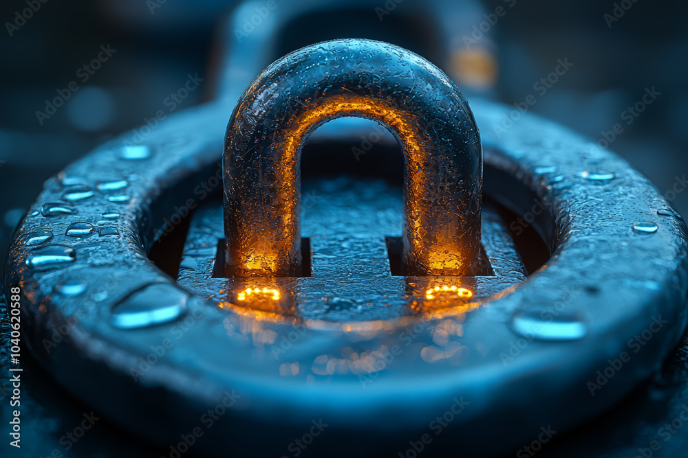 Poster a business implementing multi-factor authentication to protect sensitive data, showing an extra laye