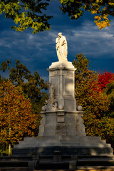 Obraz premium Peace monument in Washington city, USA. Washington DC Capitol. Congress. American Peace monument. United States Capital. Peace monument Washington, US landmark. Washington monument.