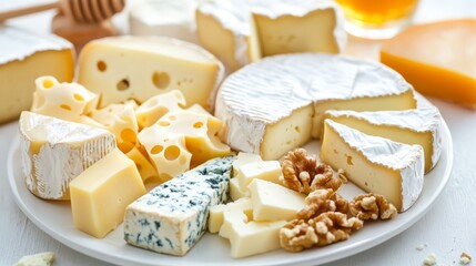 Assorted Cheese Platter with Nuts