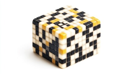 Unique 3D QR Codes Created With Colorful Blocks in a Modern Design Generative AI