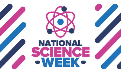 National Science Week. Celebrating science, technology, engineering and maths. DIY. Medical and healthcare. Vector illustration