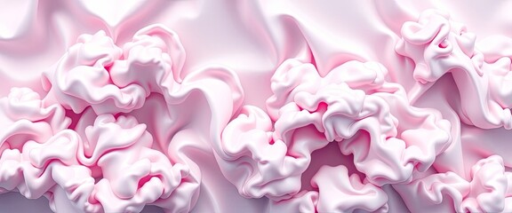 Obraz premium Dreamy Pastel Cloud Layers with Soft Textures for Desktop Wallpapers