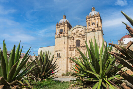 The Church of Santo Domingo de Guzman in Oaxaca, Mexico