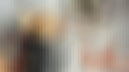 Abstract blurred grainy gradient background texture. Colorful digital grain dust soft noise ribbed glass fluted smeared texture effect pattern. Nostalgia, vintage, 80s, 90s style synthwave © djjeep_design