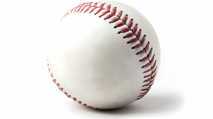 Baseball. Isolated on white background,  -