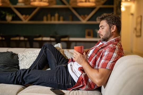 Lonely man alone and depressed. Bad mood of Lonely guy. Sad lonely people. Sad depressed lonely middle eastern man, thinking about something.
