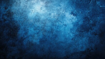 Fototapeta premium Saturated dark blue low contrast concrete textured background Vibrant wall texture with ample space for text overlay and mockups reflecting a contemporary color trend