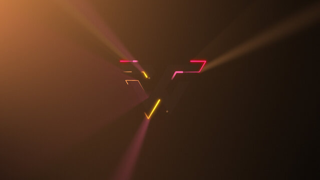 Outline Light Shadows Logo Reveal 392 1:1 16:9 9:16