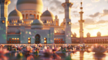 Naklejka premium Religion and spirituality. Islam. 