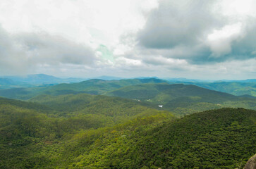 Rocks, mountains, peaks and all things natural in a state park near the city of Ouro Preto in the state of Minas Gerais, Brazil