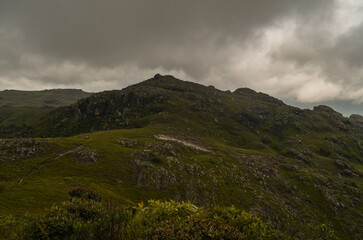 Rocks, mountains, peaks and all things natural in a state park near the city of Ouro Preto in the state of Minas Gerais, Brazil