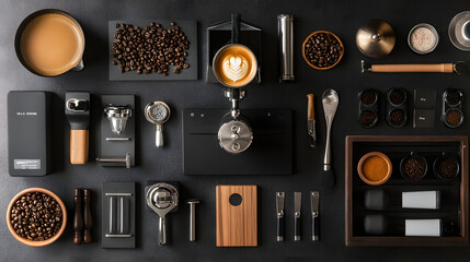 The Meticulous Craft of Espresso: A Detailed Setup for Creating the Perfect Shot with Essential Tools