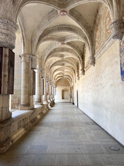 Obraz premium Stone Arches of a Church Convent