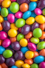 Obraz premium Colorful Medley of Glossy Candy Spheres