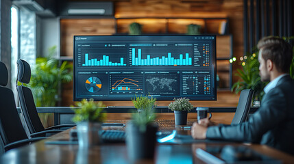 Obraz premium computers chart currency exchange rate cryptocurrency computers technology exchanges finance investments
