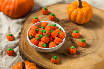 Sweet Fall Pumpkin Candy Corn