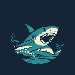 Great White Shark Logo