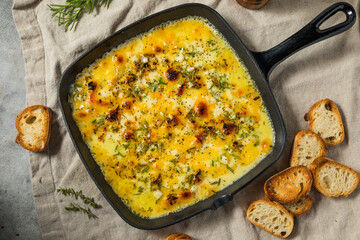 Warm Baked Fontina Cheese Dip
