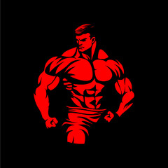 Bodybuilder Logo