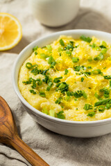 Greek Homemade Lemon Skordalia Potatoes with Olive Oil