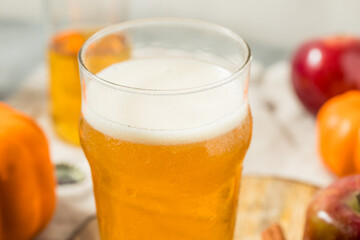 Cold Autumn Hard Pumpkin Apple Cider