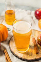 Cold Autumn Hard Pumpkin Apple Cider