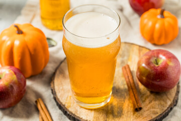 Cold Autumn Hard Pumpkin Apple Cider