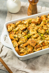 Homemade Thanksgiving Turkey Stuffing Dressing