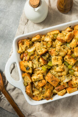 Homemade Thanksgiving Turkey Stuffing Dressing