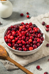 Organic Raw Red Cranberries