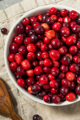 Organic Raw Red Cranberries