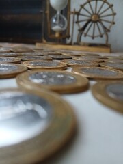 euro real coins