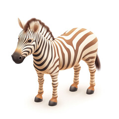Fototapeta premium Zebra Icon