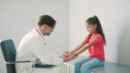 Engaging in a Child Consultation with a Doctor in a Contemporary Clinic Setting, ensuring comfort and effective communication throughout the visit