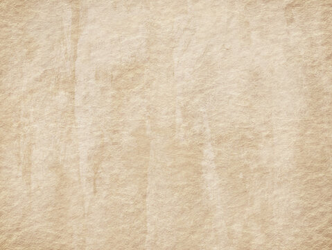 Old paper texture. Beige backround. Subtle watercolor stains. Rough surface. 
