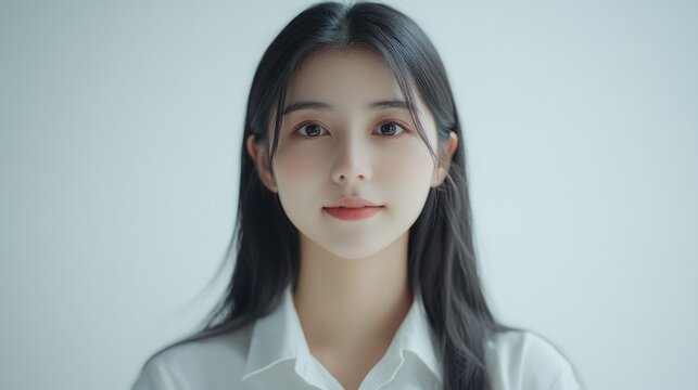 Neat and Serious Portrait